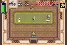 une photo d'Ã©cran de The Legend of Zelda - A Link to the Past sur Nintendo Game Boy Advance